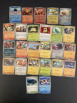55. Pokemon 25 Card Bulk Lot | 5 Holo + 20 Common - Authentic TCG Collection - Image 2