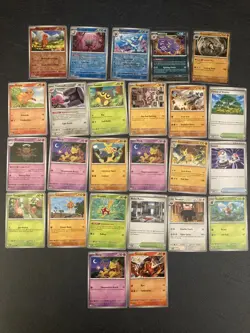 58. Pokemon 25 Card Bulk Lot | 5 Holo + 20 Common - Authentic TCG Collection - Image 1