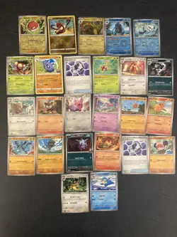59. Pokemon 25 Card Bulk Lot | 5 Holo + 20 Common - Authentic TCG Collection - Image 1