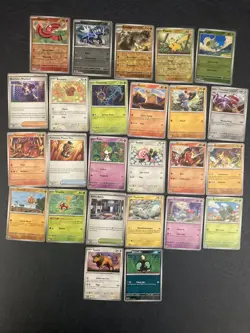 61. Pokemon 25 Card Bulk Lot | 5 Holo + 20 Common - Authentic TCG Collection - Image 1