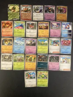 62. Pokemon 25 Card Bulk Lot | 5 Holo + 20 Common - Authentic TCG Collection - Image 1