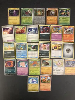 63. Pokemon 25 Card Bulk Lot | 5 Holo + 20 Common - Authentic TCG Collection - Image 1