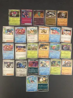 64. Pokemon 25 Card Bulk Lot | 5 Holo + 20 Common - Authentic TCG Collection - Image 1