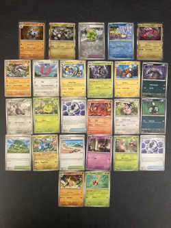 65. Pokemon 25 Card Bulk Lot | 5 Holo + 20 Common - Authentic TCG Collection - Image 1