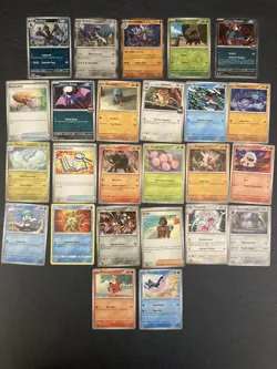 66. Pokemon 25 Card Bulk Lot | 5 Holo + 20 Common - Authentic TCG Collection - Image 1