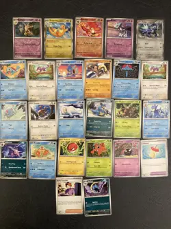 70. Pokemon 25 Card Bulk Lot | 5 Holo + 20 Common - Authentic TCG Collection - Image 1