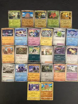 72. Pokemon 25 Card Bulk Lot | 5 Holo + 20 Common - Authentic TCG Collection - Image 1