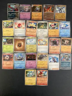 73. Pokemon 25 Card Bulk Lot | 5 Holo + 20 Common - Authentic TCG Collection - Image 1