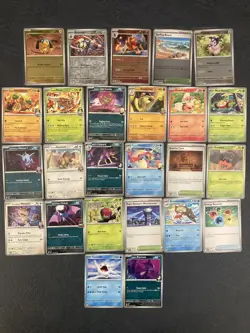 74. Pokemon 25 Card Bulk Lot | 5 Holo + 20 Common - Authentic TCG Collection - Image 1
