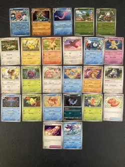 76. Pokemon 25 Card Bulk Lot | 5 Holo + 20 Common - Authentic TCG Collection - Image 1