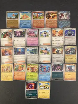 78. Pokemon 25 Card Bulk Lot | 5 Holo + 20 Common - Authentic TCG Collection - Image 1