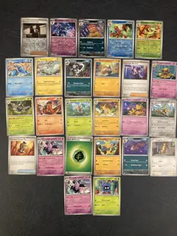 80. Pokemon 25 Card Bulk Lot | 5 Holo + 20 Common - Authentic TCG Collection - Image 1