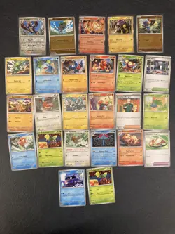88. Pokemon 25 Card Bulk Lot | 5 Holo + 20 Common - Authentic TCG Collection - Image 1
