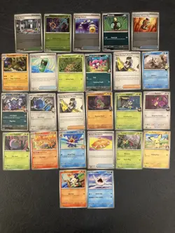 89. Pokemon 25 Card Bulk Lot | 5 Holo + 20 Common - Authentic TCG Collection - Image 1
