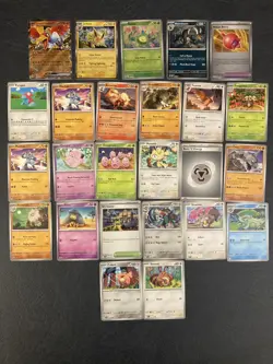 91. Pokemon 25 Card Bulk Lot | 5 Holo + 20 Common - Authentic TCG Collection - Image 1