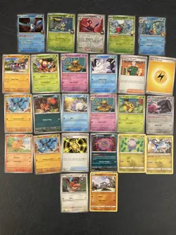92. Pokemon 25 Card Bulk Lot | 5 Holo + 20 Common - Authentic TCG Collection - Image 1