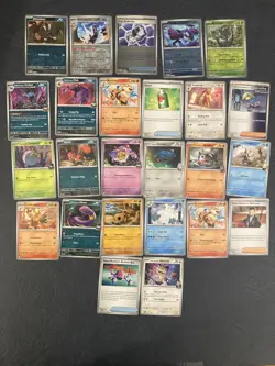 96. Pokemon 25 Card Bulk Lot | 5 Holo + 20 Common - Authentic TCG Collection - Image 1