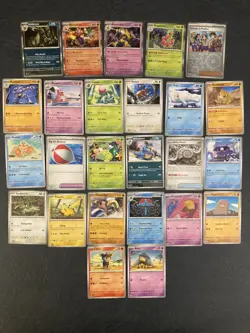 97. Pokemon 25 Card Bulk Lot | 5 Holo + 20 Common - Authentic TCG Collection - Image 1