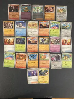 99. Pokemon 25 Card Bulk Lot | 5 Holo + 20 Common - Authentic TCG Collection - Image 1