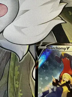 Pokemon Garchomp v Holo Trainer Gallery Card TG23/TG30 Swsh10 Astral Radiance - Image 3