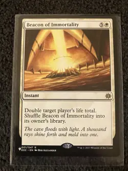 Magic The Gathering MTG - Beacon of Immortality - The List Reprints - Image 1