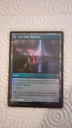 Pack Fresh Sea gate Restoration Foil - Zendikar Rising - Magic The Gathering - Image 3