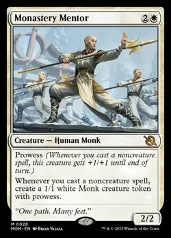 MTG Monastery Mentor NM-Mint March of the Machine - Image 1