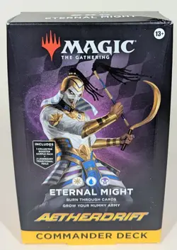 MTG Aetherdrift - Eternal Might Commander Deck | Precon | Magic | DRC | Zombies - Image 1