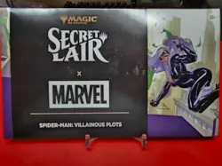 MTG Secret Lair x Marvel's Spider-Man: Villainous Plots Non Foil Edition Sealed - Image 1