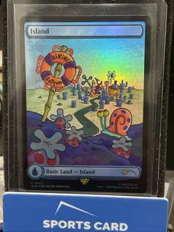 MTG Island #1940 Rainbow Foil Rare Secret Lair Drop Series (SLD) - Image 1
