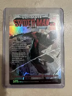 MTG - Miles Morales - Borderless - Foil - 0234 - Marvel's Ultimate Spider-Man - Image 1