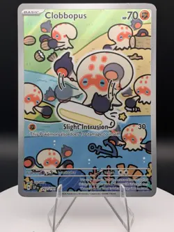 Pokemon TCG: Surging Sparks: 207/191 Clobbopus Illustration Rare (LP+) - Image 1
