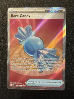 Pokemon TCG Rare Candy Full Art Mega Evolution 175/132 - Image 1