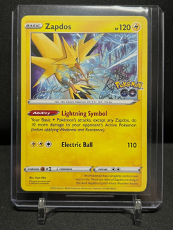 Zapdos Pokemon 2024 World Championships Promo NM - Jesse Parker - Image 1