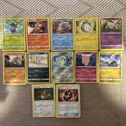 Pokemon Cosmic Eclipse Full Common & Uncommon Set - Image 1