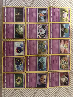 Pokemon Cosmic Eclipse Full Common & Uncommon Set - Image 3