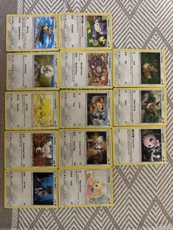 Pokemon Cosmic Eclipse Full Common & Uncommon Set - Image 5