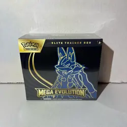 Pokemon TCG Mega Evolutions Elite Trainer Box Lucario Art New Sealed ETB - Image 1