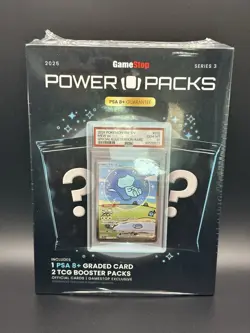 Gamestop Pokemon Power Pack Series 3- Brand New Sealed - 2 Packs & 1 PSA Slab - Image 1