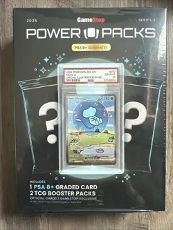 Gamestop Pokemon Power Pack Series 3- Brand New Sealed - 2 Packs & 1 PSA Slab - Image 3