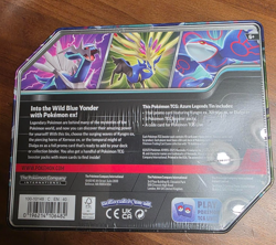 Pokemon TCG Azure Legends Tin Kyogre Ex Brand New Sealed - Image 2