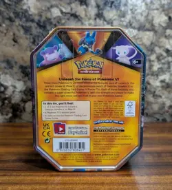 Brand New Pokemon TCG - Mew V Forces Tin (4 Packs) - Image 2