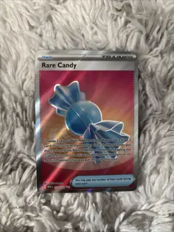 Rare Candy Full Art Ultra Rare 175/132 Pokemon Mega Evolution English - Image 1