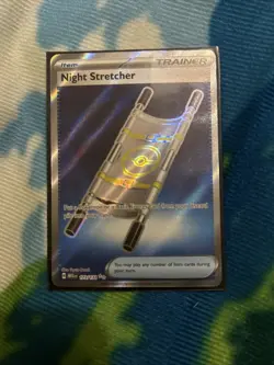 Pokemon TCG Night Stretcher 173/132 Ultra Rare Full Art Trainer - Mega Evolution - Image 1