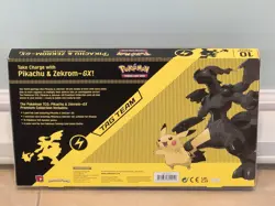 Pokemon TCG Pikachu & Zekrom-GX Tag Team Premium Collection Box - New Sealed - Image 2