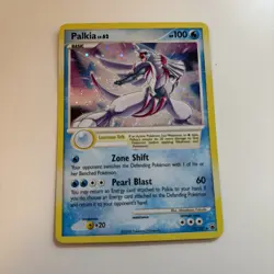 Palkia 11/100 - SWIRL Holo Rare - D & P Majestic Dawn - Pokemon TCG 2008 - Image 1