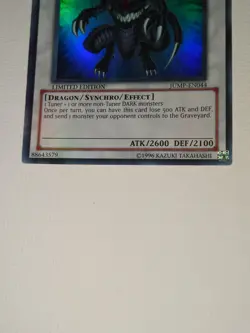 Yugioh Dark End Dragon JUMP-EN044 Ultra Rare Limited Edition LP - Image 2