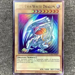 Blue-Eyes White Dragon (Version 2) LCKC-EN001 Legendary Collection Kaiba NM - Image 1