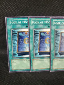 3x Book Of Moon RP02-EN070 Yu-Gi-Oh! TCG Light Play LP Unlimited See Pics TCG - Image 2