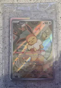 Pokemon Card - Eevee SVP173 - Scarlet & Violet - Black Star Promo - Sealed - Image 1